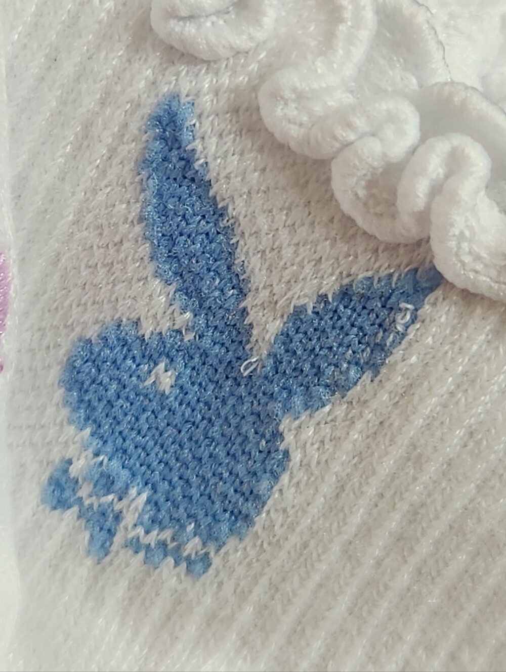 PLAYBOY 6-pair Ruffle Quarter Socks - Picture 6 of 10
